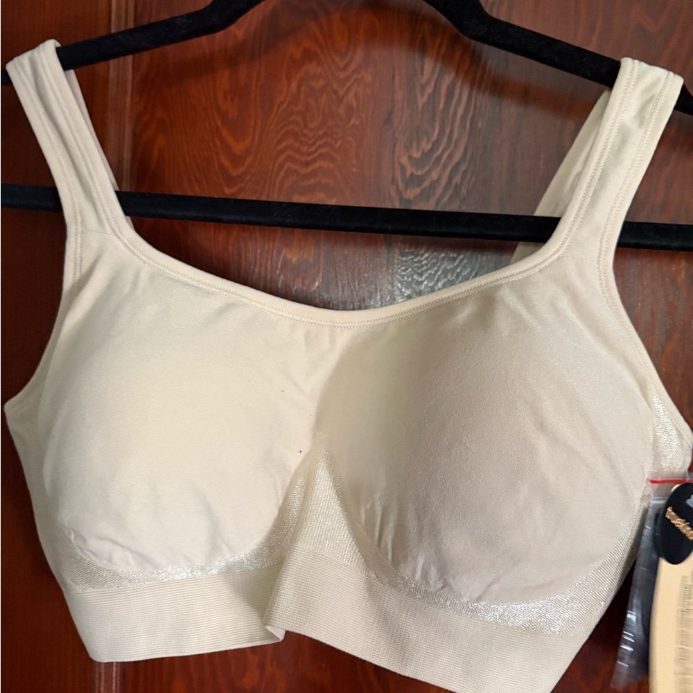 NWT Shapermint Bra M beige